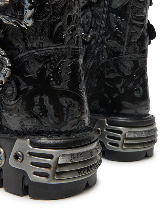 NEW ROCK Glany M-391-S4 Czarny | Modivo.pl