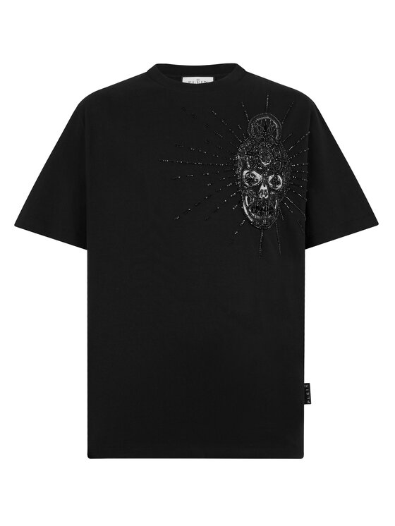 PHILIPP PLEIN PHILIPP PLEIN T-Shirt 29855 Czarny Regular Fit