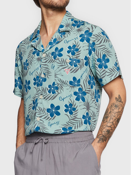 Guess Guess Komplektas: marškiniai ir sportiniai šortai U3RX00 WEKT2 Spalvota Regular Fit