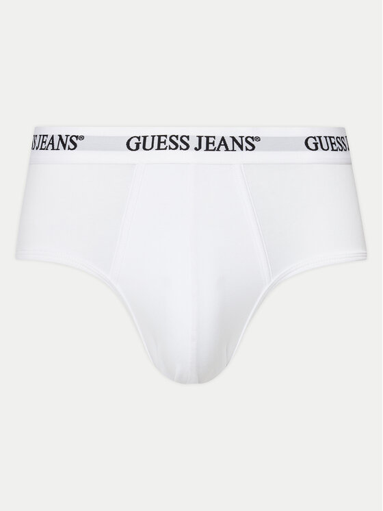 Guess Jeans Guess Jeans Set od 3 para muških slip gaća M4BZ43 K6YW1 Bijela