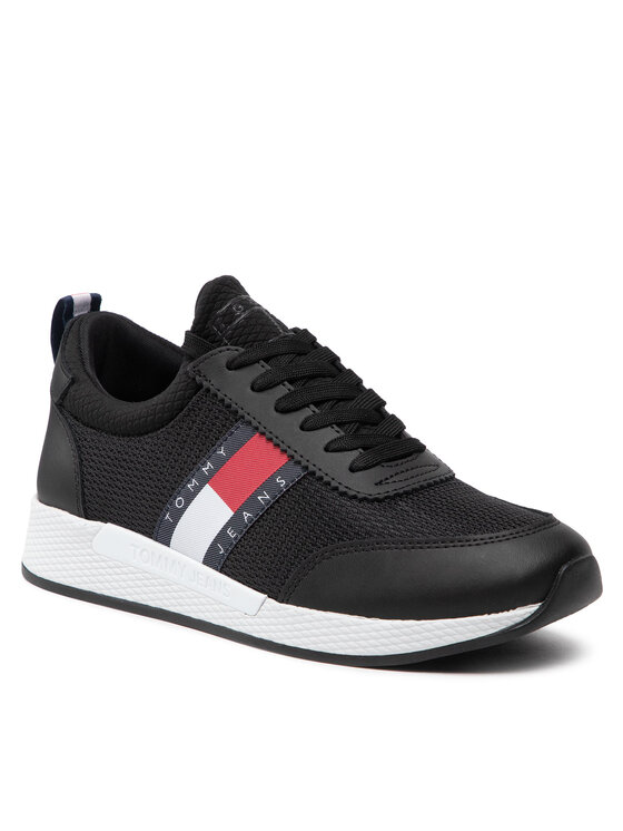 Tommy Jeans Tommy Jeans Αθλητικά Flexi Runner Wmn EN0EN01789 Μαύρο