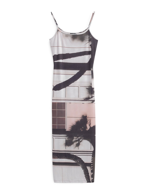 Desigual Desigual Rochie de vară 25SWVK56 Colorat Regular Fit