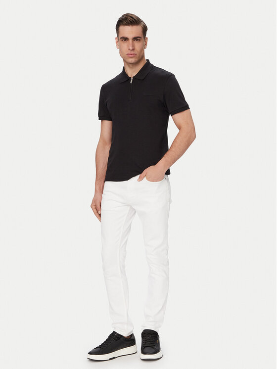 HUGO HUGO Jeansy Hugo 734 50556044 Biały Extra Slim Fit