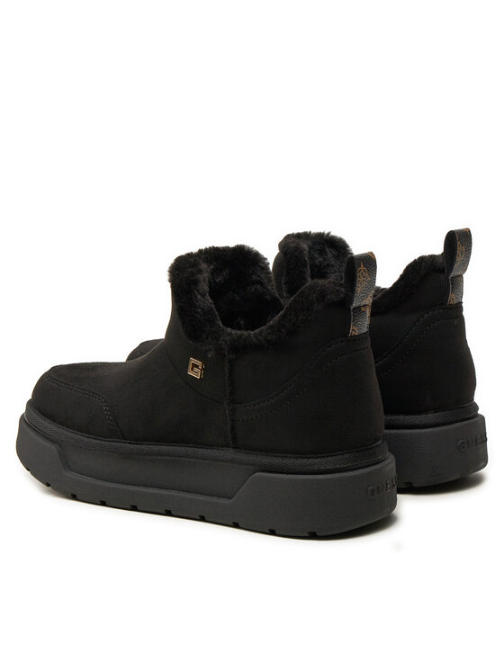 Guess Guess Čizme Unie FLFUNN ESU10 Crna