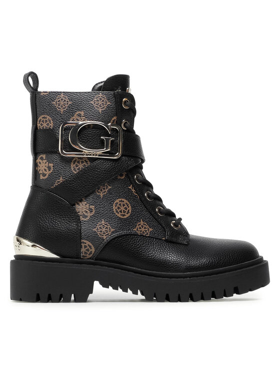 Guess Guess Pohodni čevlji Orana FL8ONA FAL10 Črna