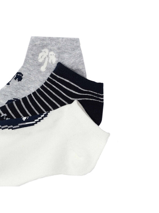 Mayoral Mayoral 3er-Set niedrige Kindersocken 10708 Bunt