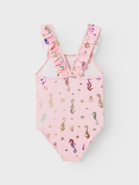 NAME IT NAME IT Maudymosi kostiumėlis Nmfzamar 13226753 Rožinė Regular Fit