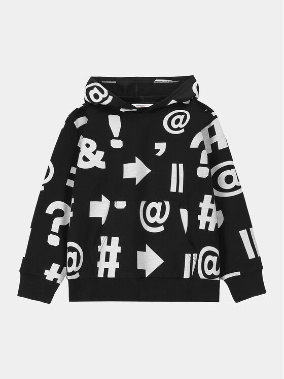 Coccodrillo Coccodrillo Sweatshirt WC4132301VBA Schwarz Regular Fit