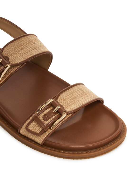 MICHAEL Michael Kors MICHAEL Michael Kors Sandały Nia Flat 40S6NIFS1D Beżowy