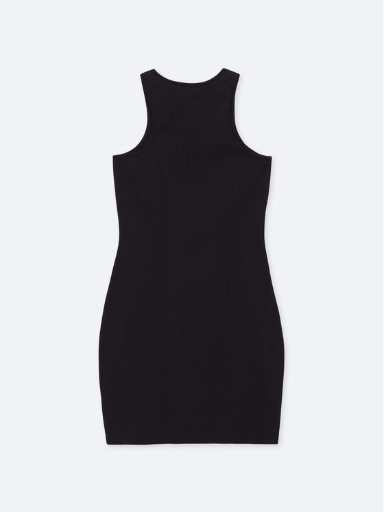 Americanos Americanos Každodenní šaty Caracas Mini Černá Skinny Fit