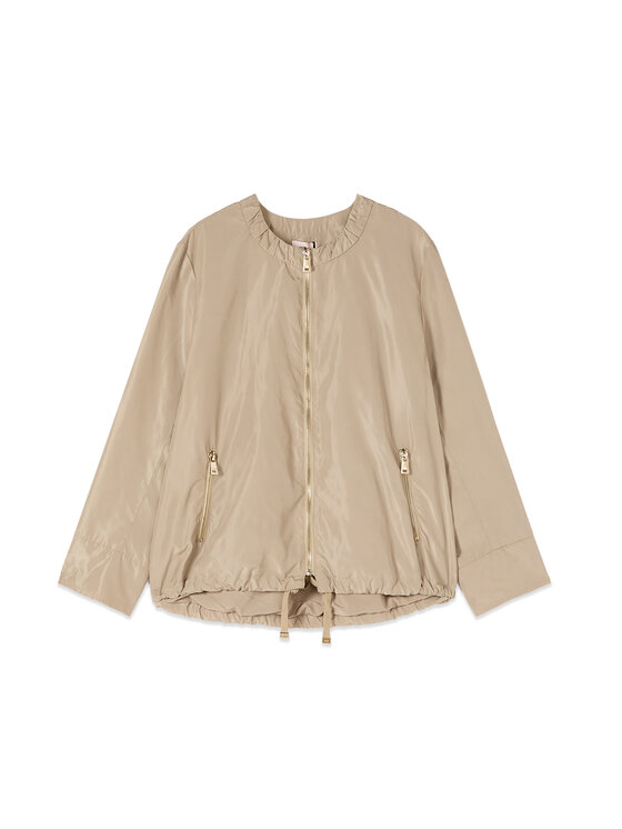 Oltre Oltre Cappotto invernale 0036R000536N002 Crema Baggy Fit