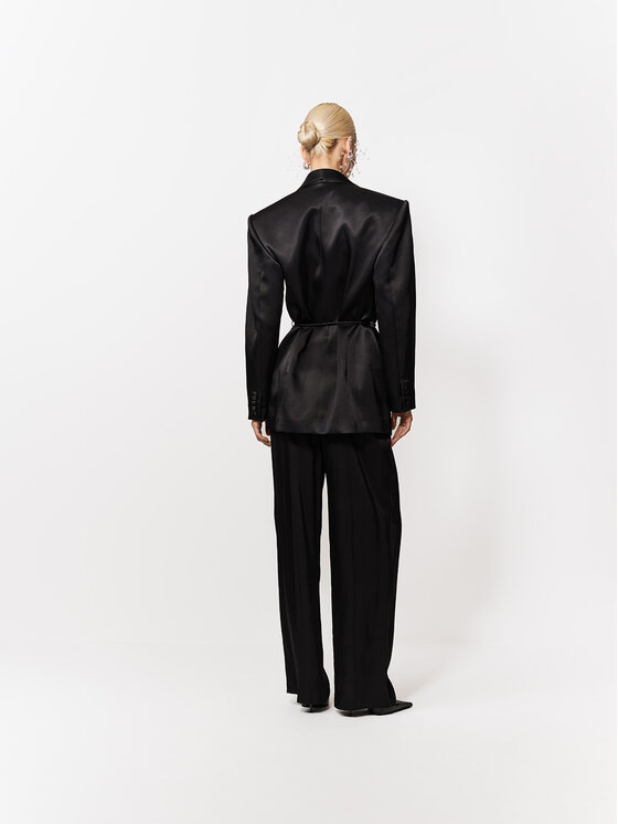 La Mania La Mania Pantalone da abito LYS Nero Basic Fit