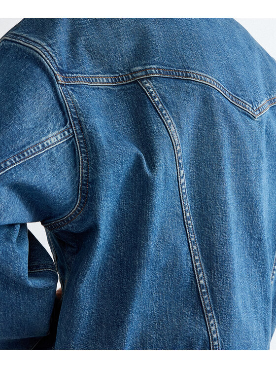 Wrangler Wrangler Kurtka jeansowa 112386771 Niebieski Regular Fit