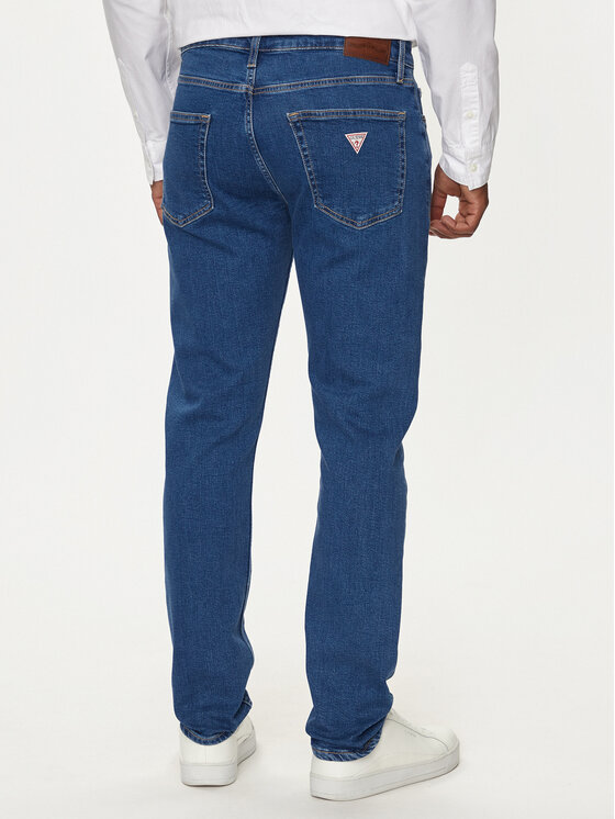 Guess Jeans Guess Jeans Jeansy M4YA1C D5DM2 Tmavomodrá Slim Fit