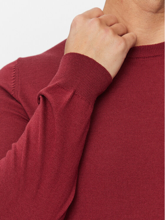 BOSS Boss Maglione Botto-L 50476364 Rosso Regular Fit