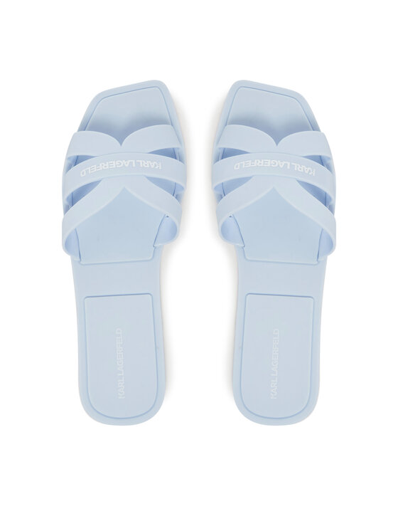 KARL LAGERFELD KARL LAGERFELD Παντόφλες Jelly IV KL80025 Γαλάζιο