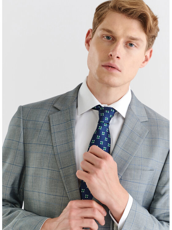Pako Lorente Pako Lorente Marynarka P23SF-3G-025 Szary Slim Fit