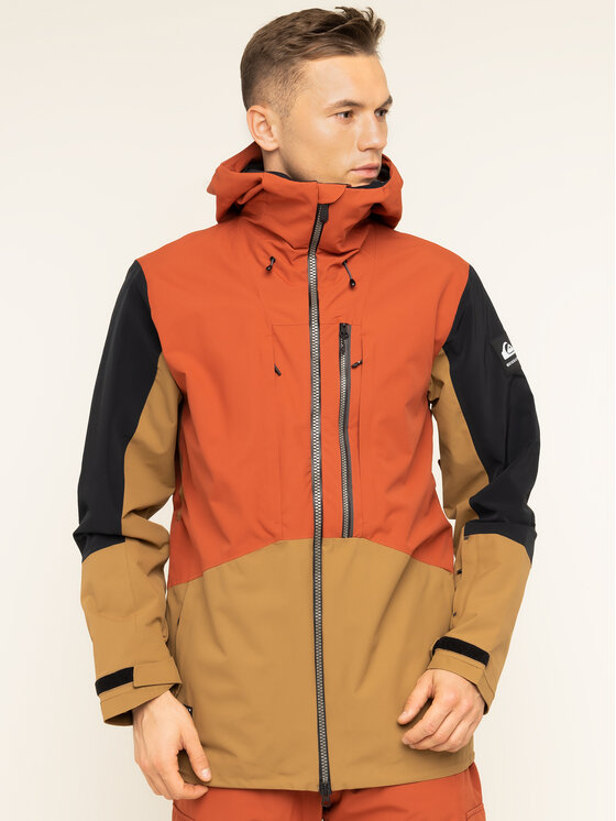 Quiksilver Quiksilver Snowboard kabát Travis EQYTJ03231 Narancssárga Modern Fit