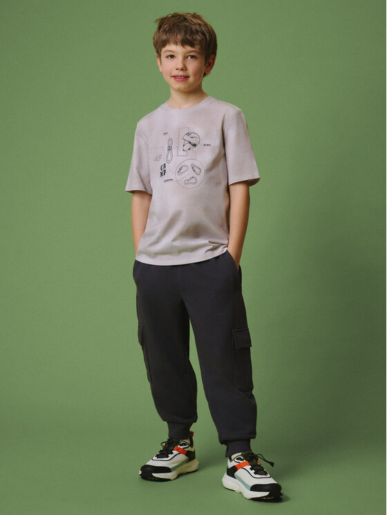 4F 4F T-Shirt ENJOY THE OUTDOORS Kolorowy Regular Fit