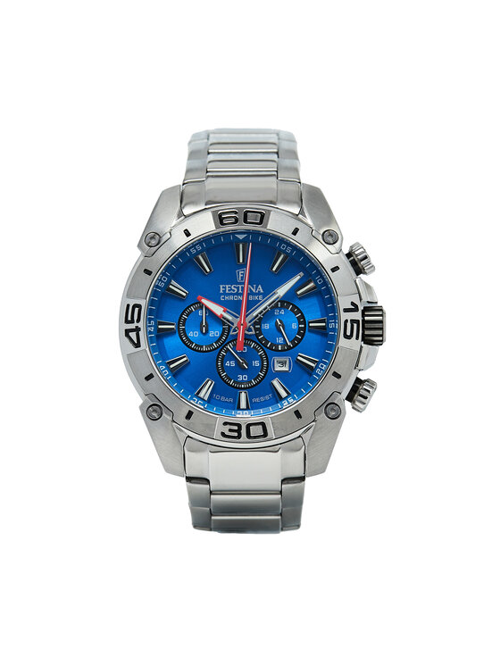 Festina Festina Zegarek Chrono Bike '21 20543/2 Srebrny