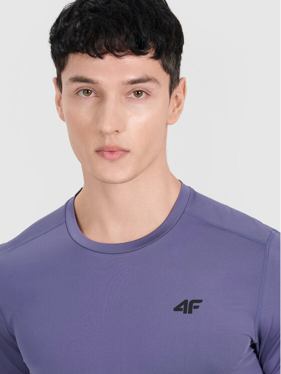 4F 4F Koszulka techniczna MULTI ACTIVE Niebieski Regular Fit