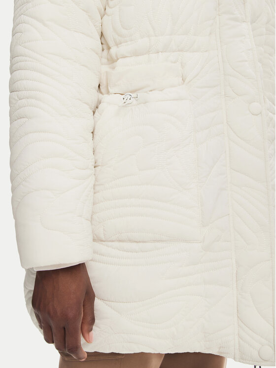 Desigual Desigual Giubbotto invernale Aarhus 24WWEWAC Écru Regular Fit