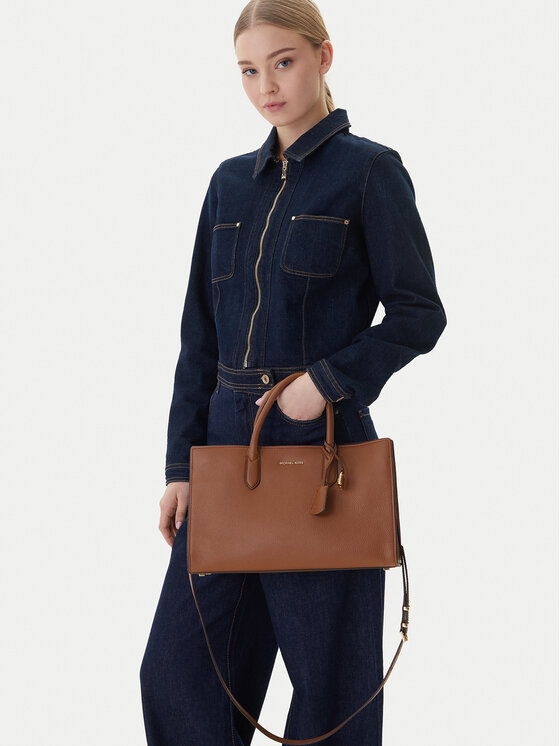MICHAEL Michael Kors MICHAEL Michael Kors Kabelka 30F4GETS2L Hnědá