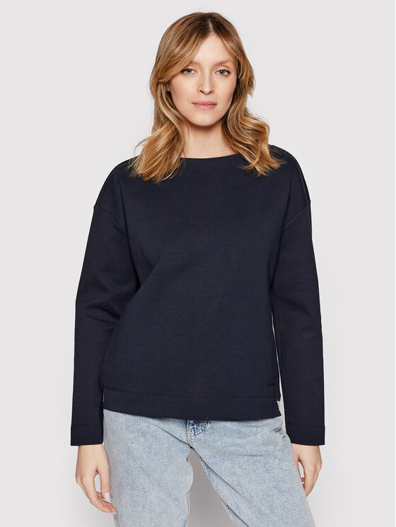 Geox Bluză Solid C W2510K T2928 F4386 Bleumarin Relaxed Fit