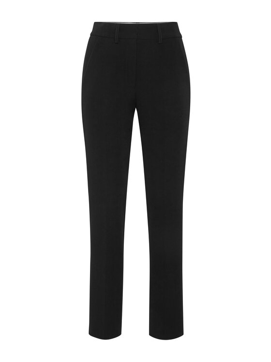 PHILIPP PLEIN PHILIPP PLEIN Šortky z materiálu 5325 Černá Short Fit