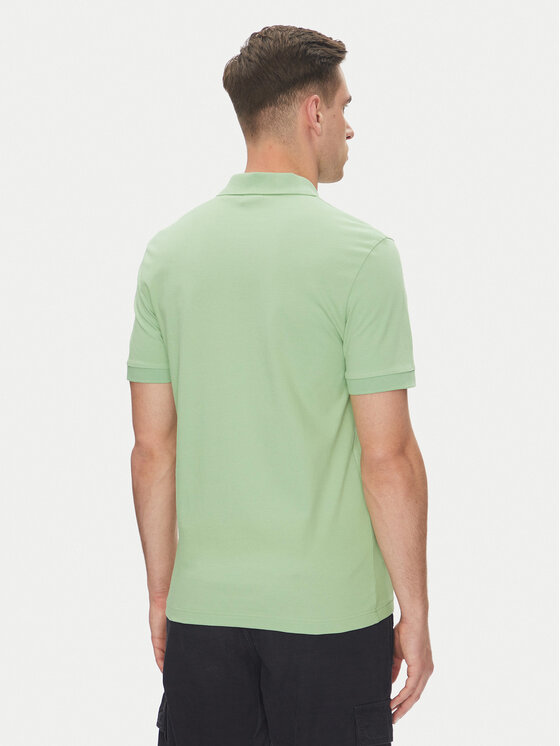 BOSS BOSS Polo marškinėliai Passenger 50507803 Žalia Slim Fit