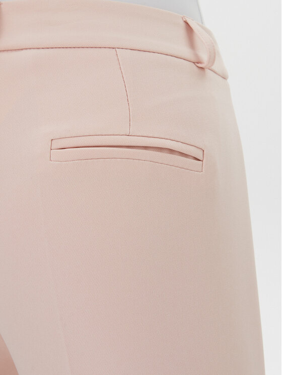Maryley Maryley Kalhoty z materiálu 25EB52Z/M24/43PY Růžová Regular Fit