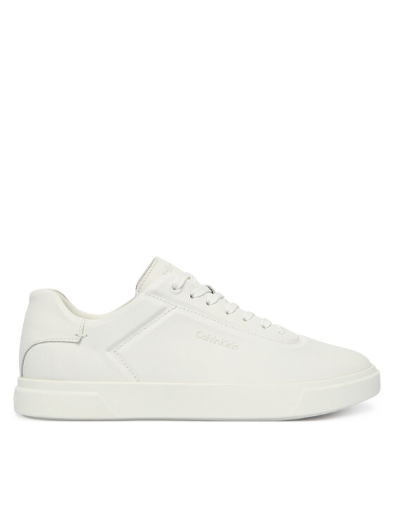 Calvin Klein Calvin Klein Sneakersy Low Pro Cups Laceup Oxf Hf Lth HW0HW02753 Biały