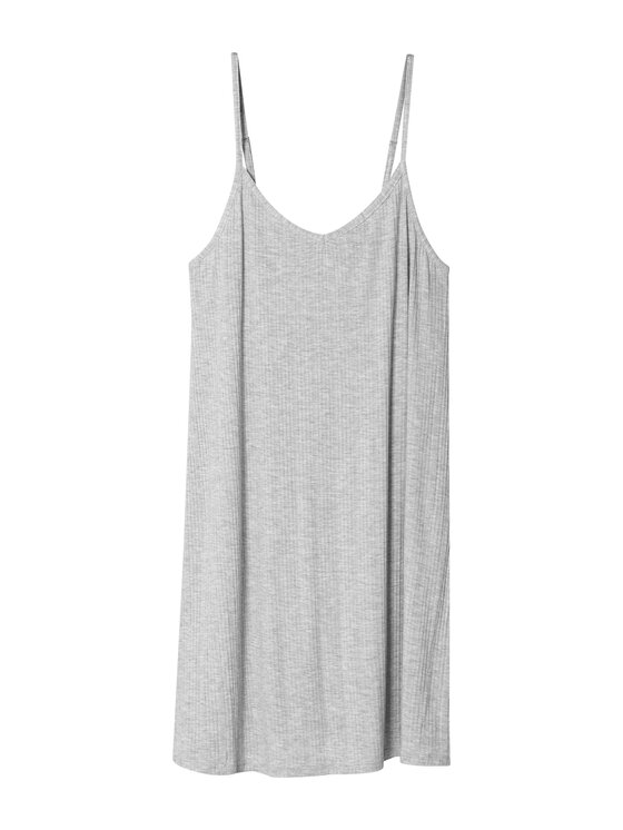 Esotiq Esotiq Koszula nocna 42193 Szary Regular Fit