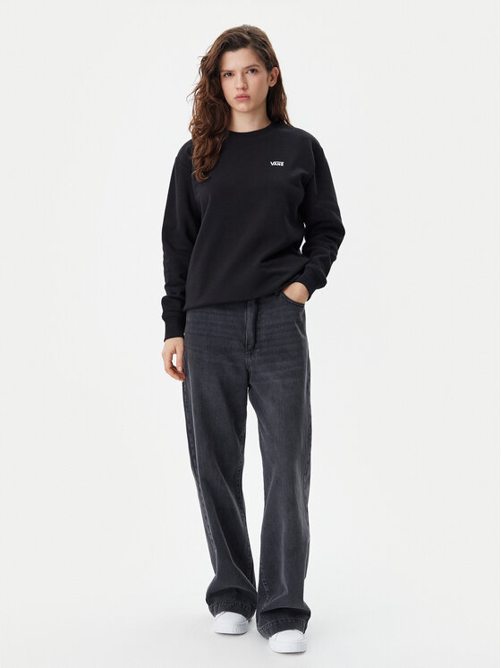 Vans Vans Mikina VN00046XBLK1 Černá Relaxed Fit