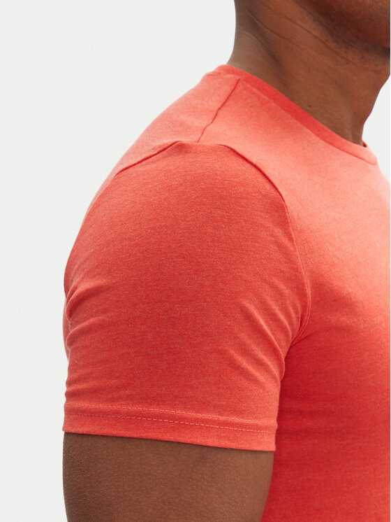 Tommy Jeans Tommy Jeans T-Shirt Jaspe DM0DM20363 Orange Slim Fit