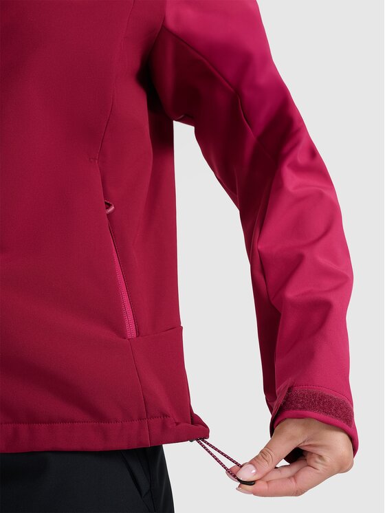 4F 4F Giacca softshell 4FRAW25TSOFF505-60S Rosso Regular Fit