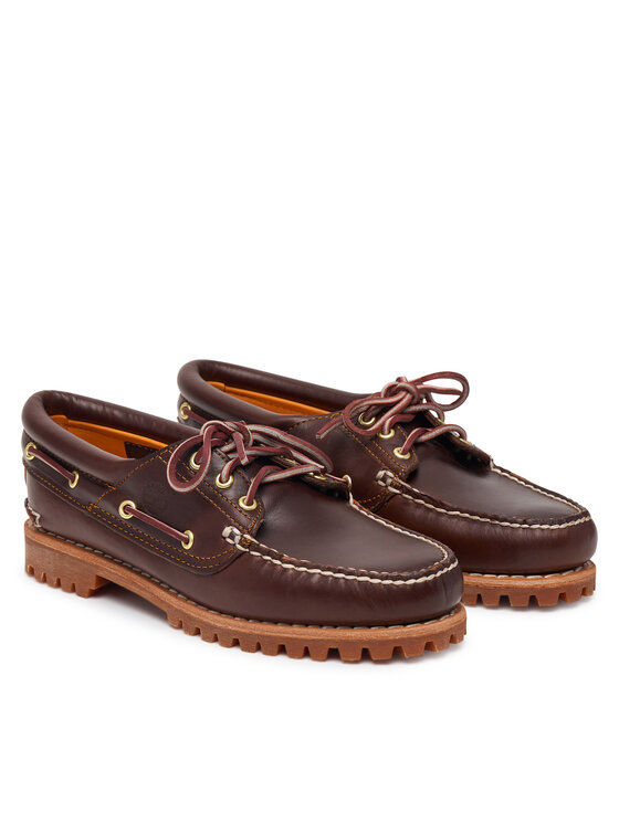 Timberland Timberland Μοκασίνια Authentic Boat 3 Eye Classic TB0513042141 Καφέ