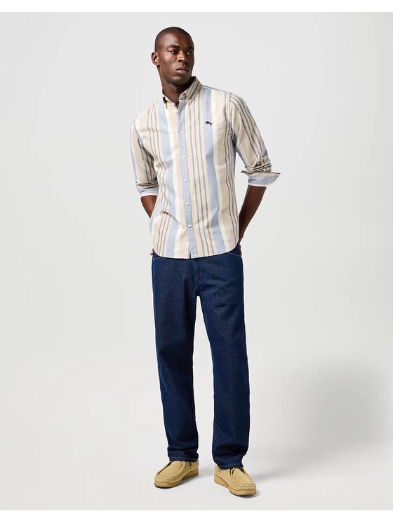 Wrangler Wrangler Jeansy FRONTIER Niebieski Regular Fit
