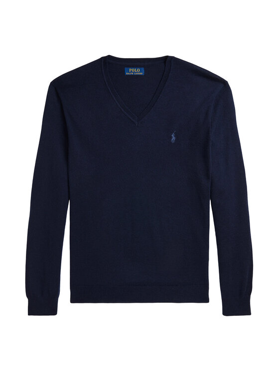 Polo Ralph Lauren Polo Ralph Lauren Pulover 710946142001 Bleumarin Slim Fit