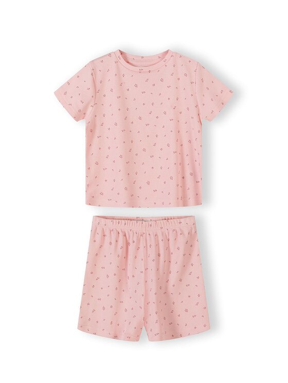 minoti minoti Komplet piżam NOSPJ103 Różowy Regular Fit