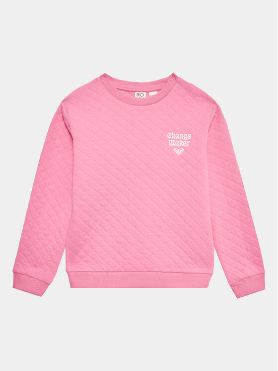 Roxy Roxy Суитшърт Ooh Laa Otlr ERGFT03888 Розов Regular Fit