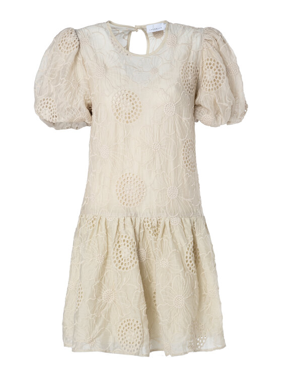 LAURELLA LAURELLA Každodenní šaty 4SS026 Béžová Regular Fit