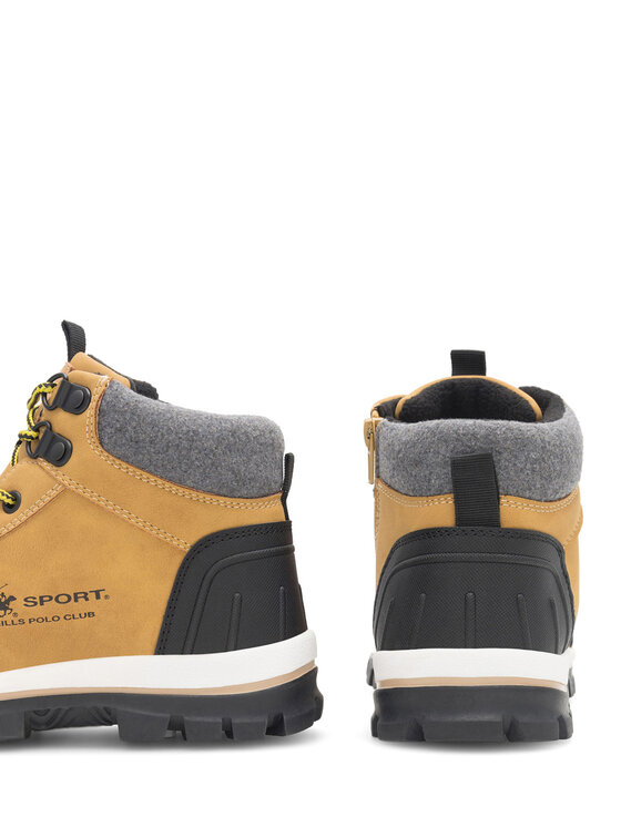 Beverly Hills Polo Club Beverly Hills Polo Club Schnürstiefeletten AVO-80857-006 Braun