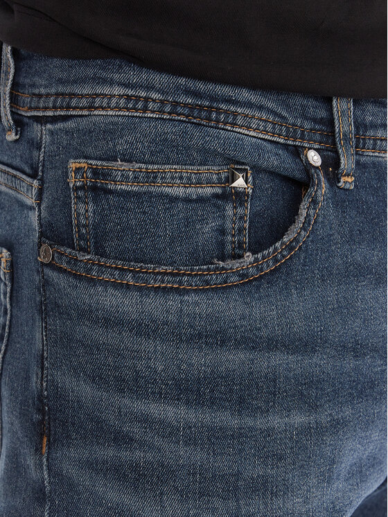 KARL LAGERFELD KARL LAGERFELD Džínsy 265840 554876 Modrá Regular Fit