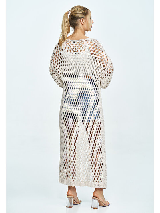 FIGL FIGLFIGL Maglione M902 Beige Oversize