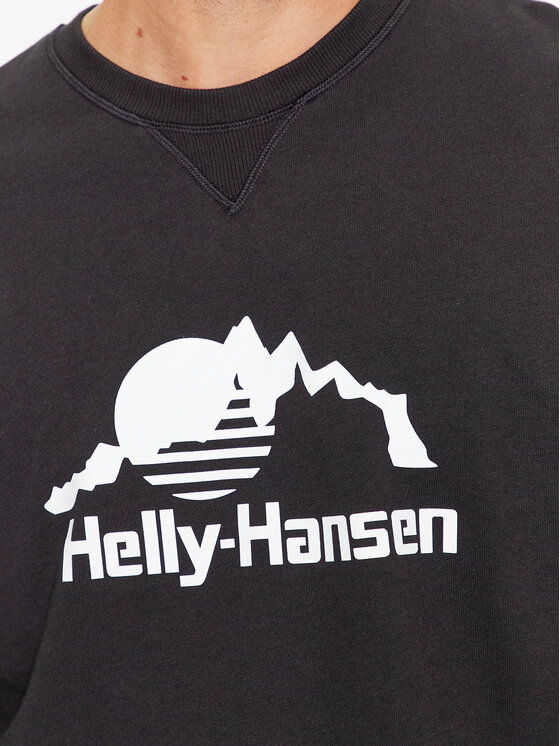 Helly Hansen Helly Hansen Μπλούζα Yu Crew Sweater 2.0 53891 Μαύρο Regular Fit