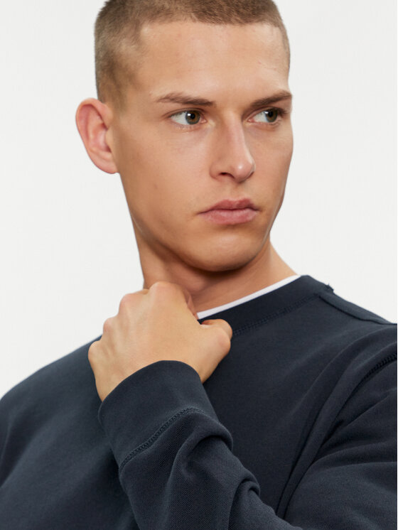 BOSS Boss Felpa Westart 50509323 Blu scuro Relaxed Fit