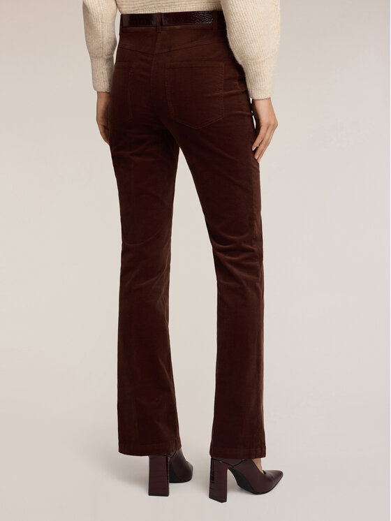 Motivi Motivi Pantaloni di tessuto P749Q004227N022 Marrone Flare Fit