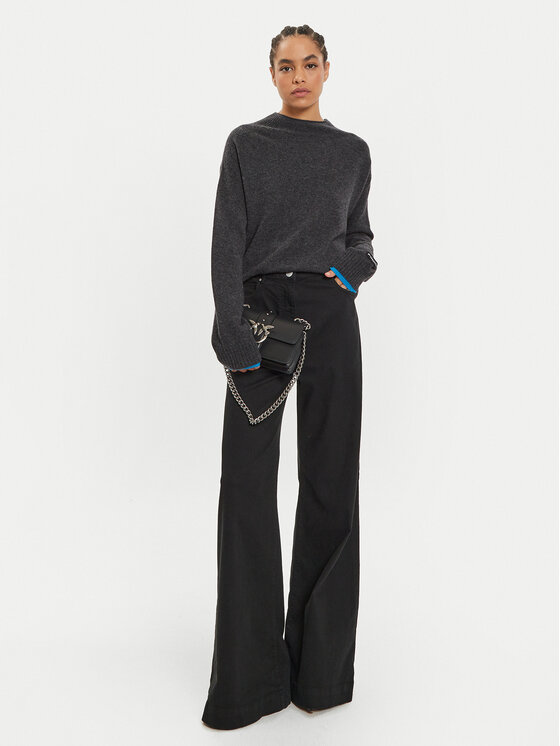 PINKO Pinko Пуловер Donskoy 104468 A277 Сив Relaxed Fit
