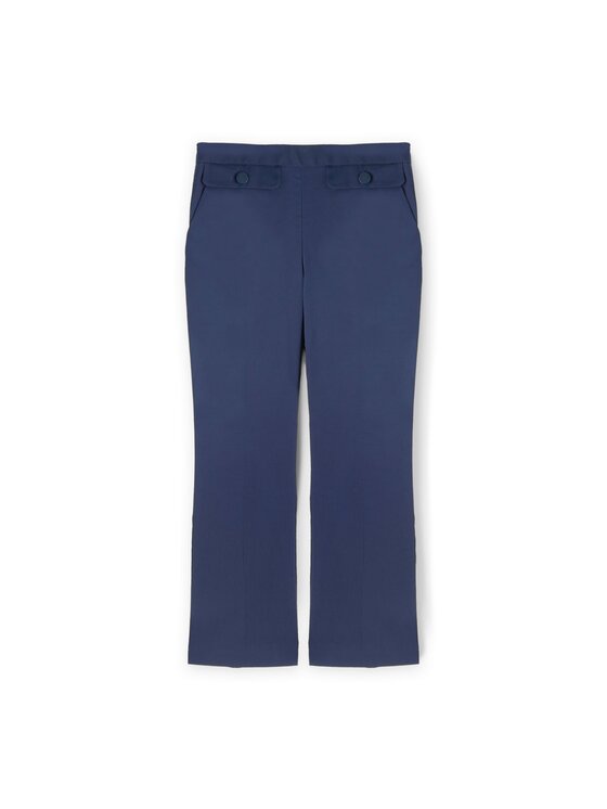 Motivi Motivi Spodnie materiałowe P036Q104342N034 Niebieski Flare Fit